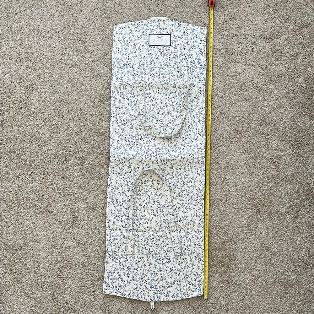 AGUABENDITA Floral Garment Bag